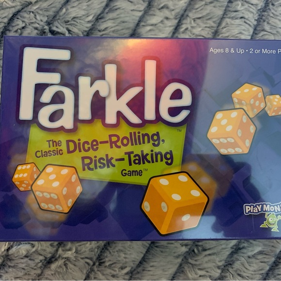 Farkle Dice Rolling Game & Four In A Row - Picture 2 of 5